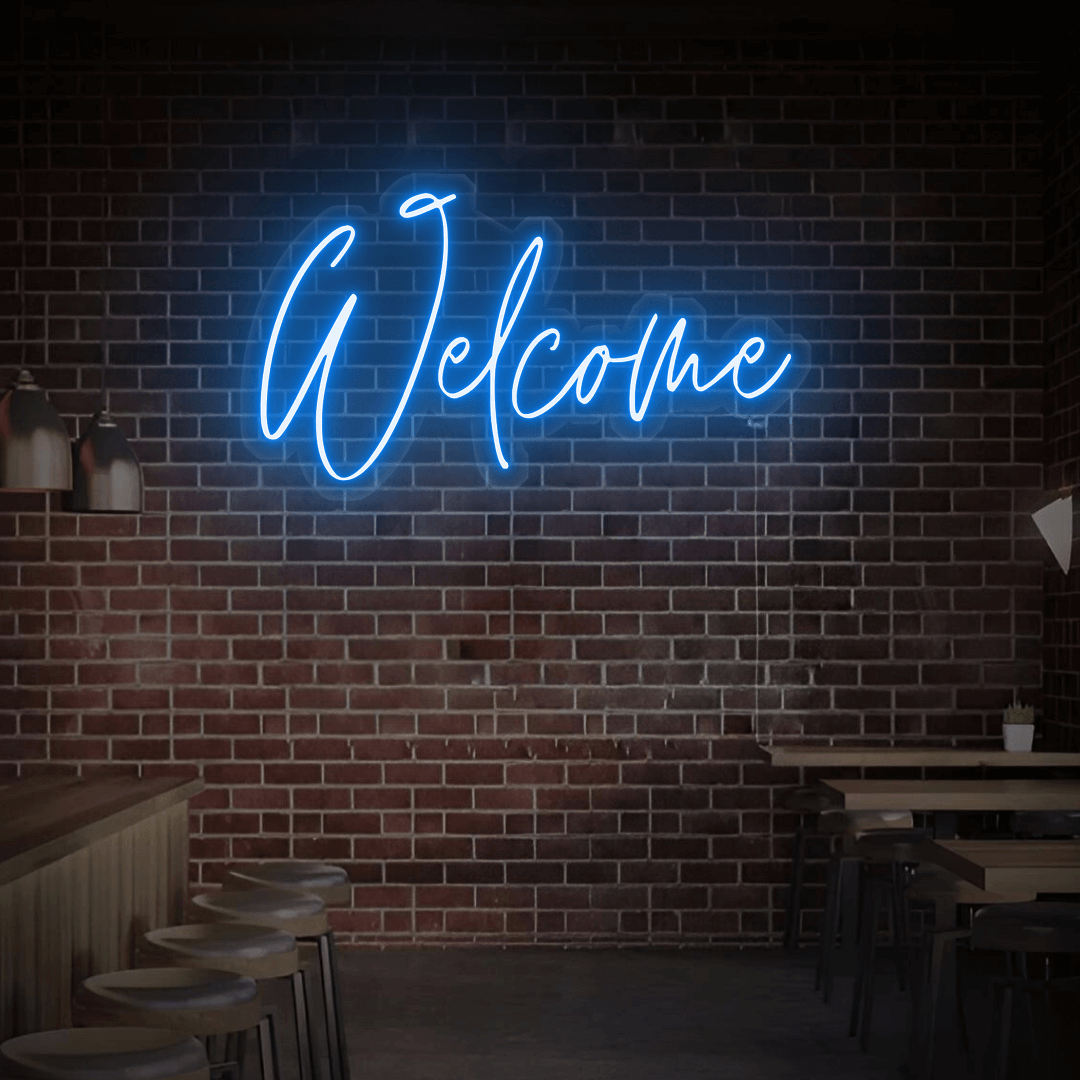 Led Neonschild ''Welcome''