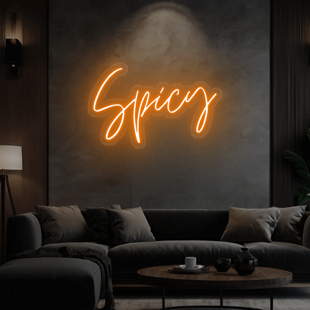 Led Neonschild ''Spicy''
