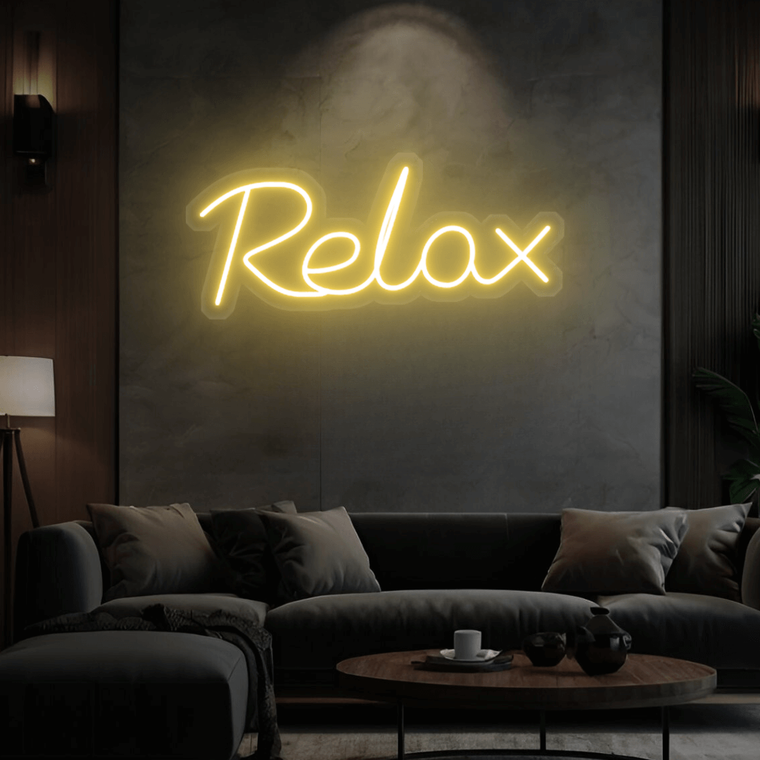Led Neonschild ''Relax''