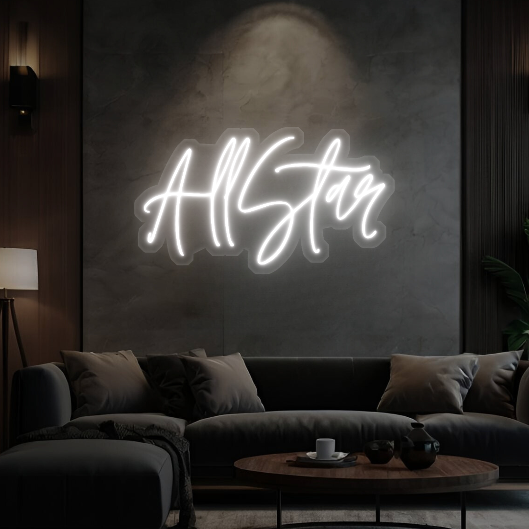 Led Neonschild ''AllStar''