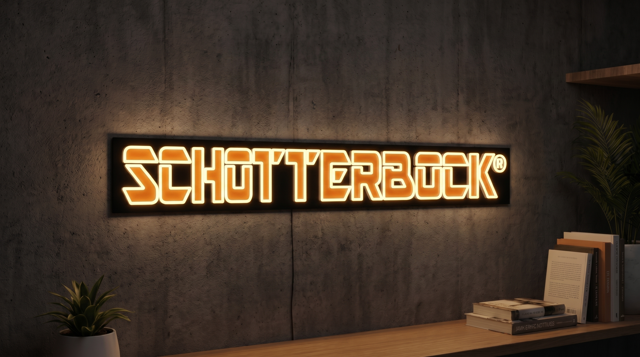 Individueller Neon-Eyecatcher für Kleomenis