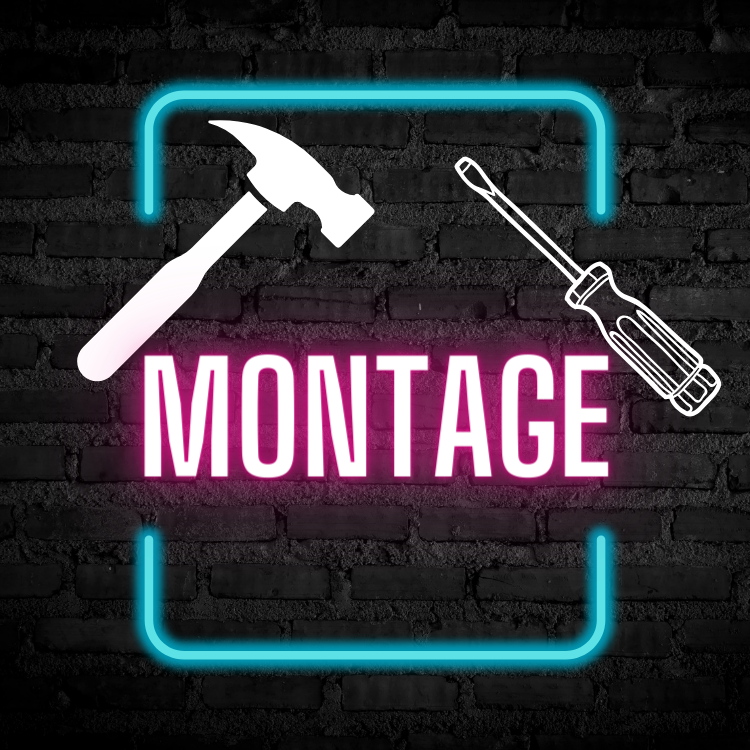 Montage unserer Neonschilder