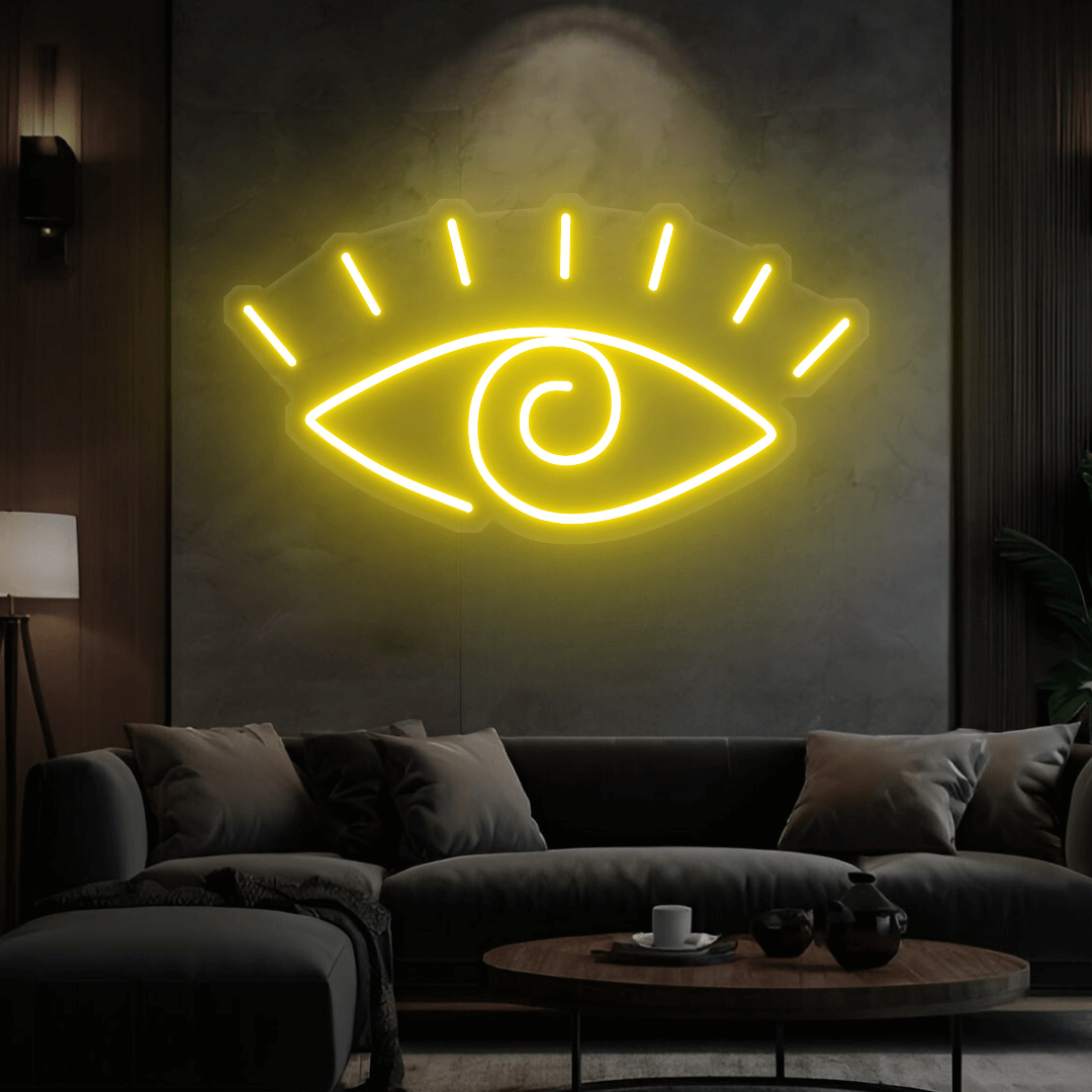 Led Neonschild ''Auge''