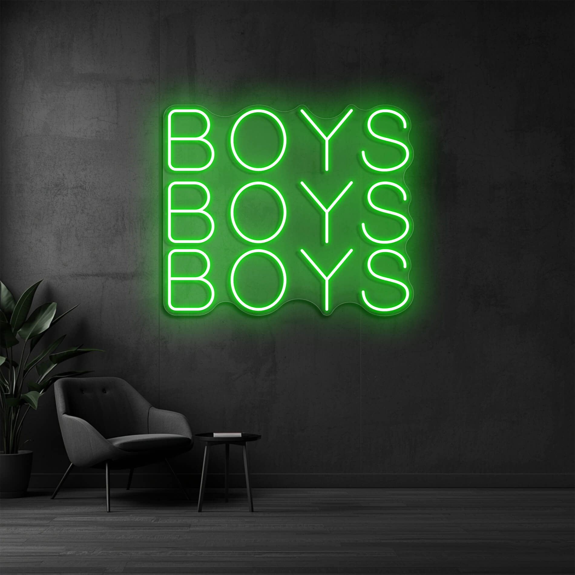 Led Neon Schild Jungs