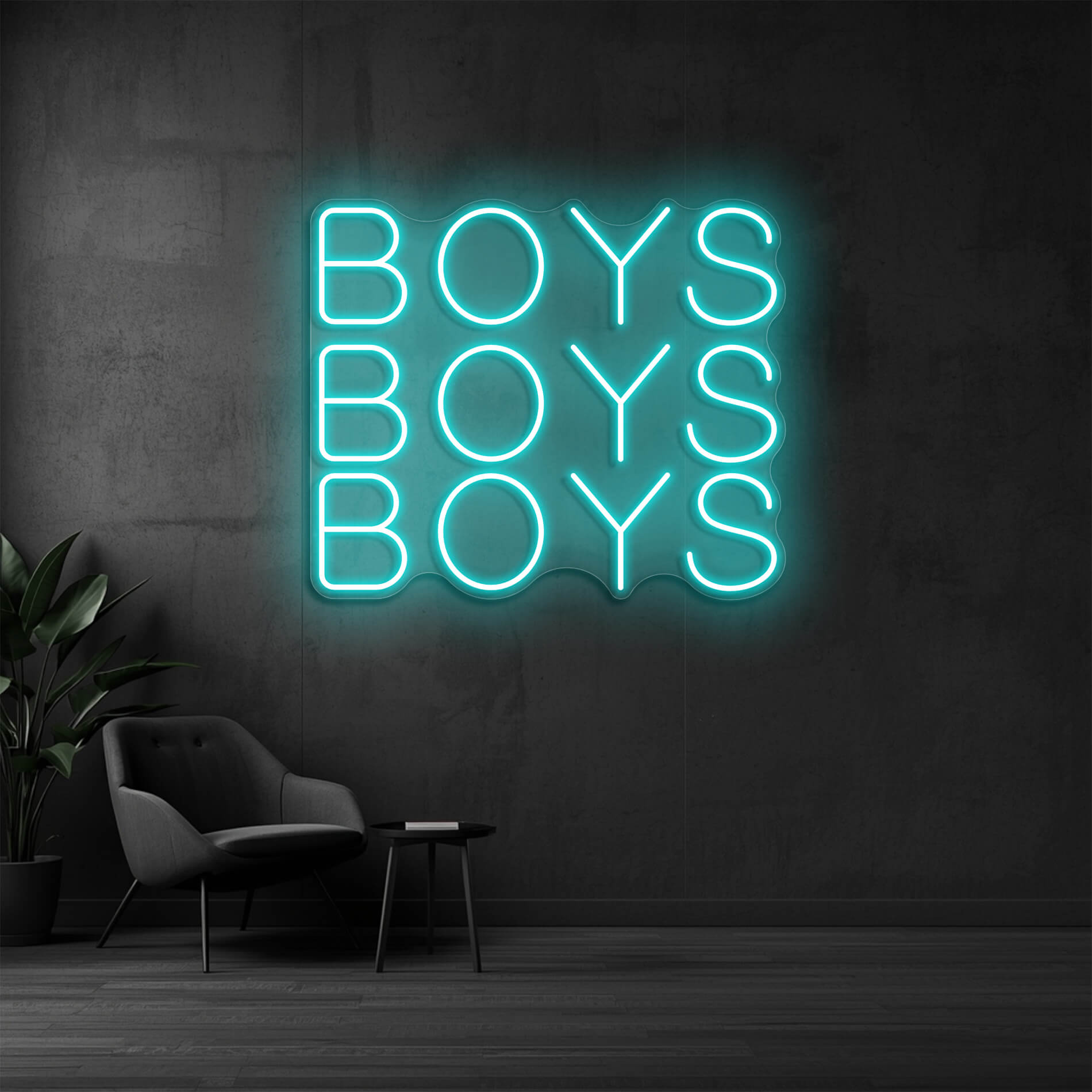 Led Neon Schild Jungs