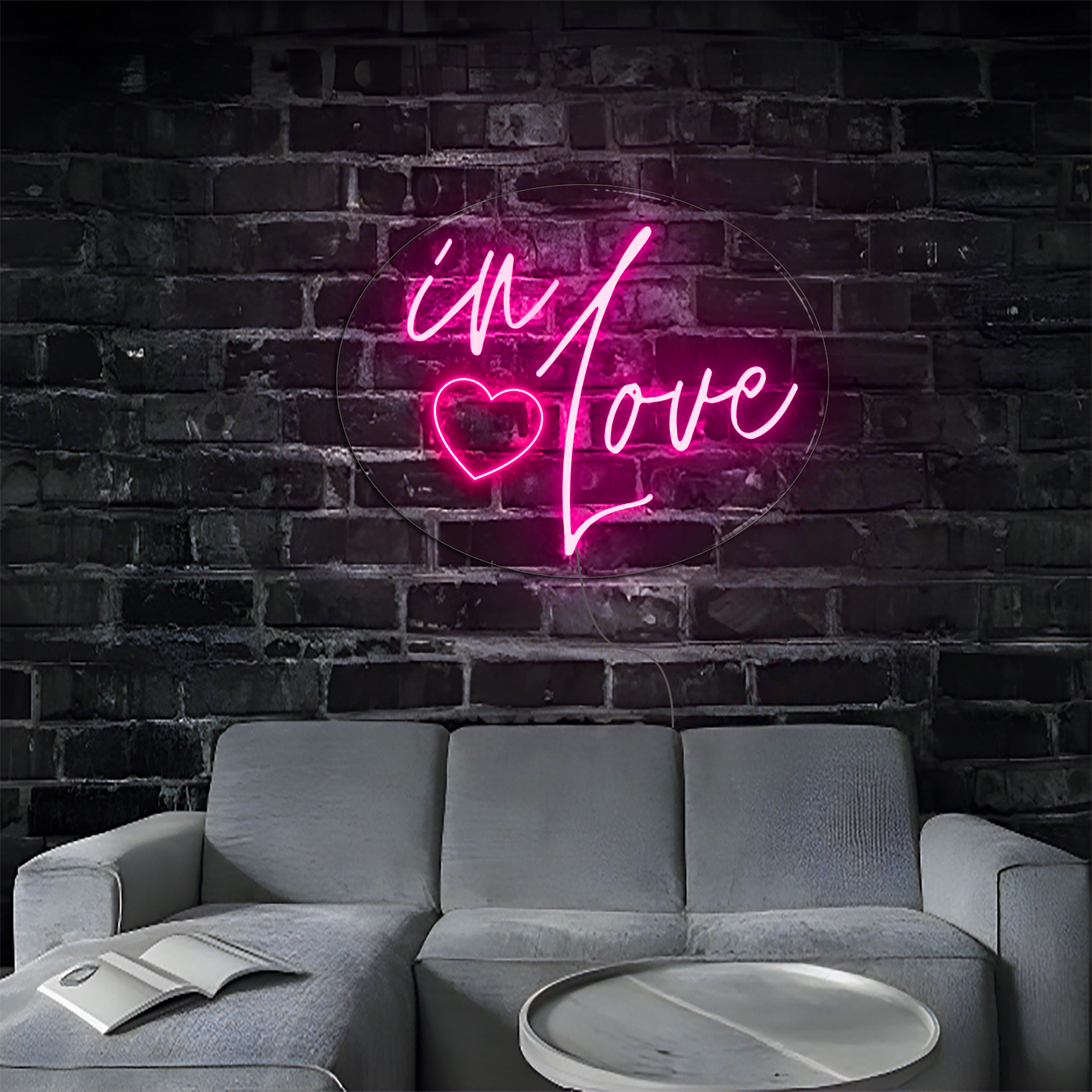 Led Neonschild ''in Love''
