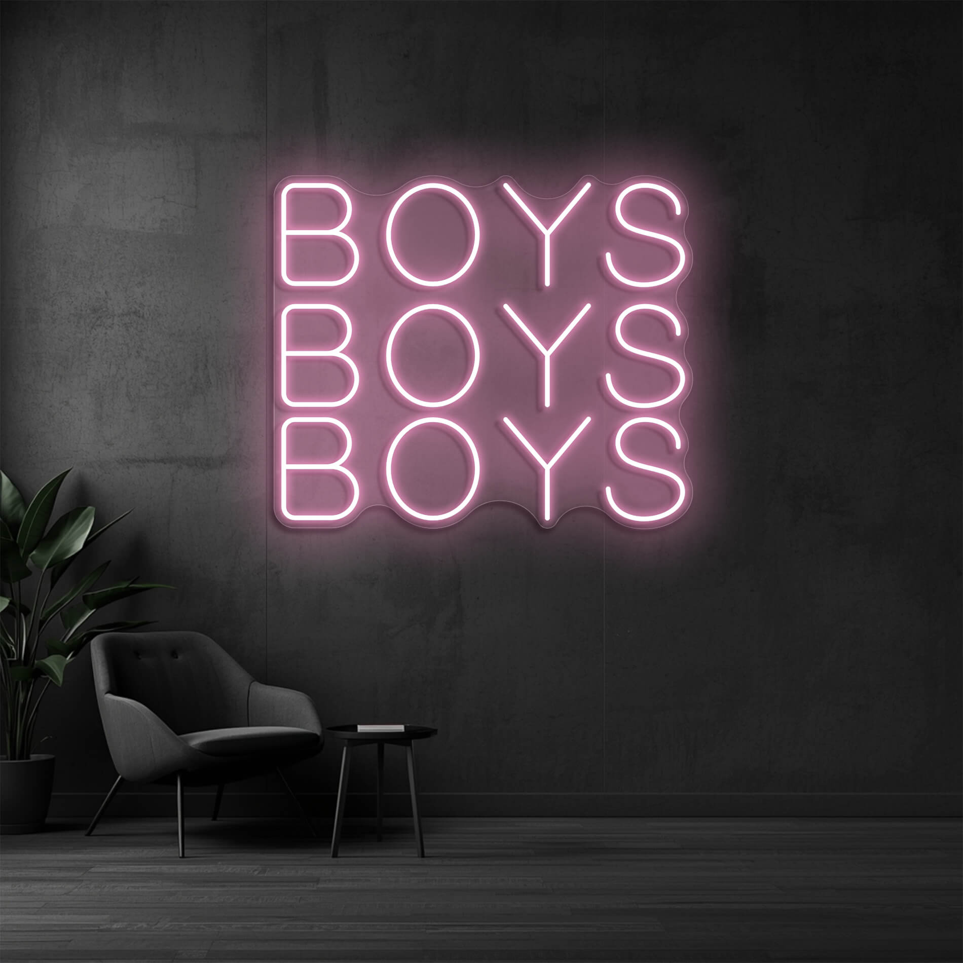 Led Neon Schild Jungs