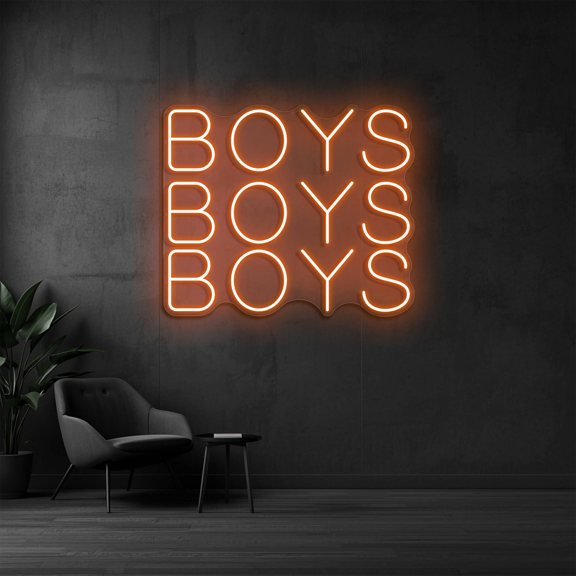 Led Neon Schild Jungs