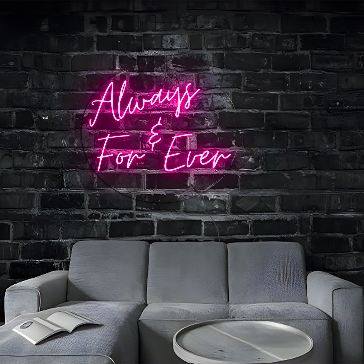 Led Neonschild ''Always & For ever''