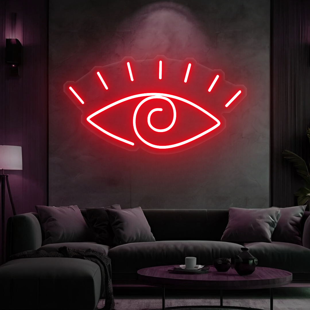 Led Neonschild ''Auge''