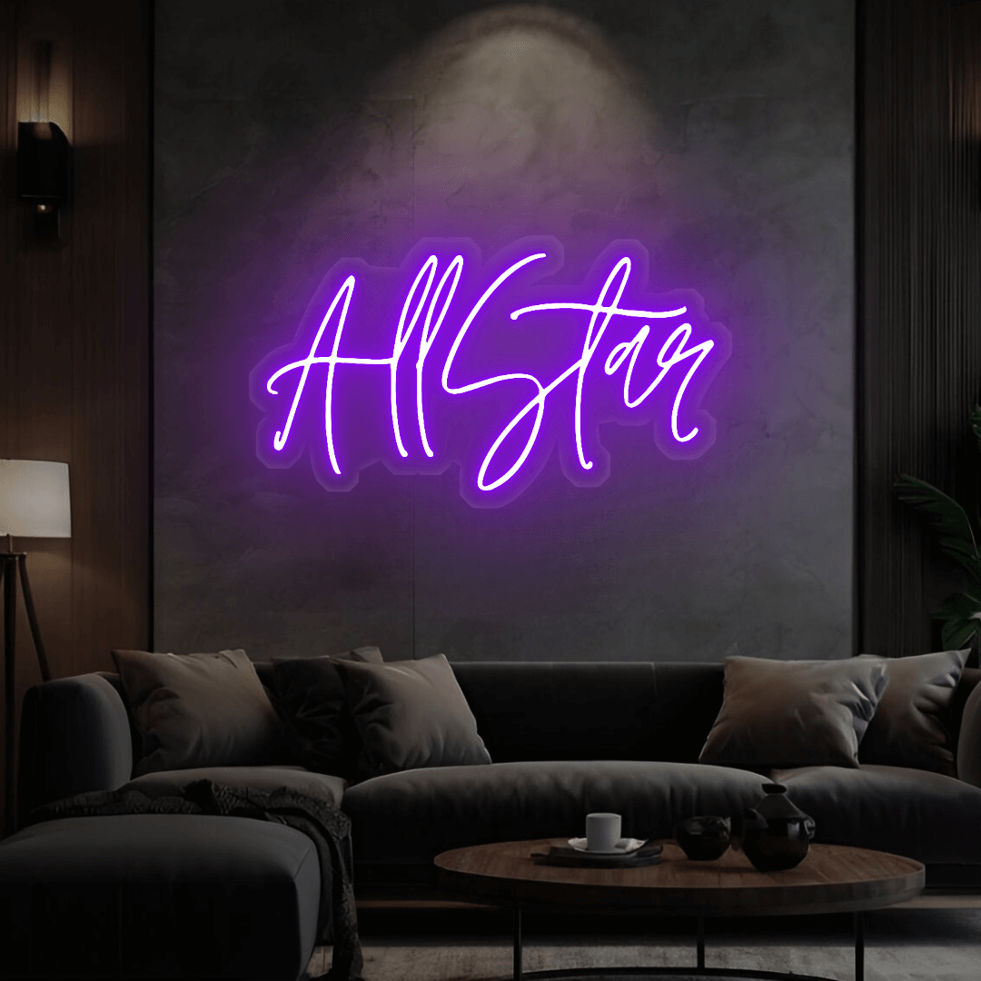 LED neonreclame ''AllStar''
