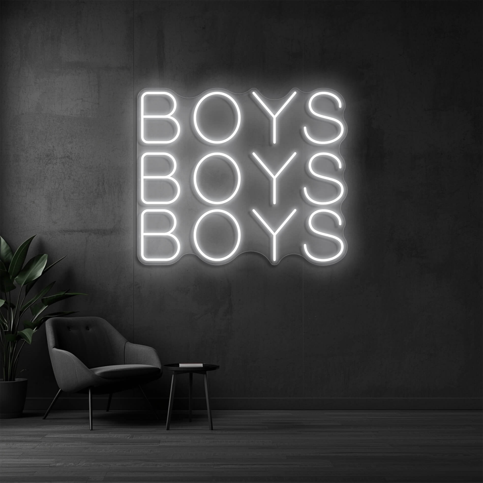 Led Neon Schild Jungs