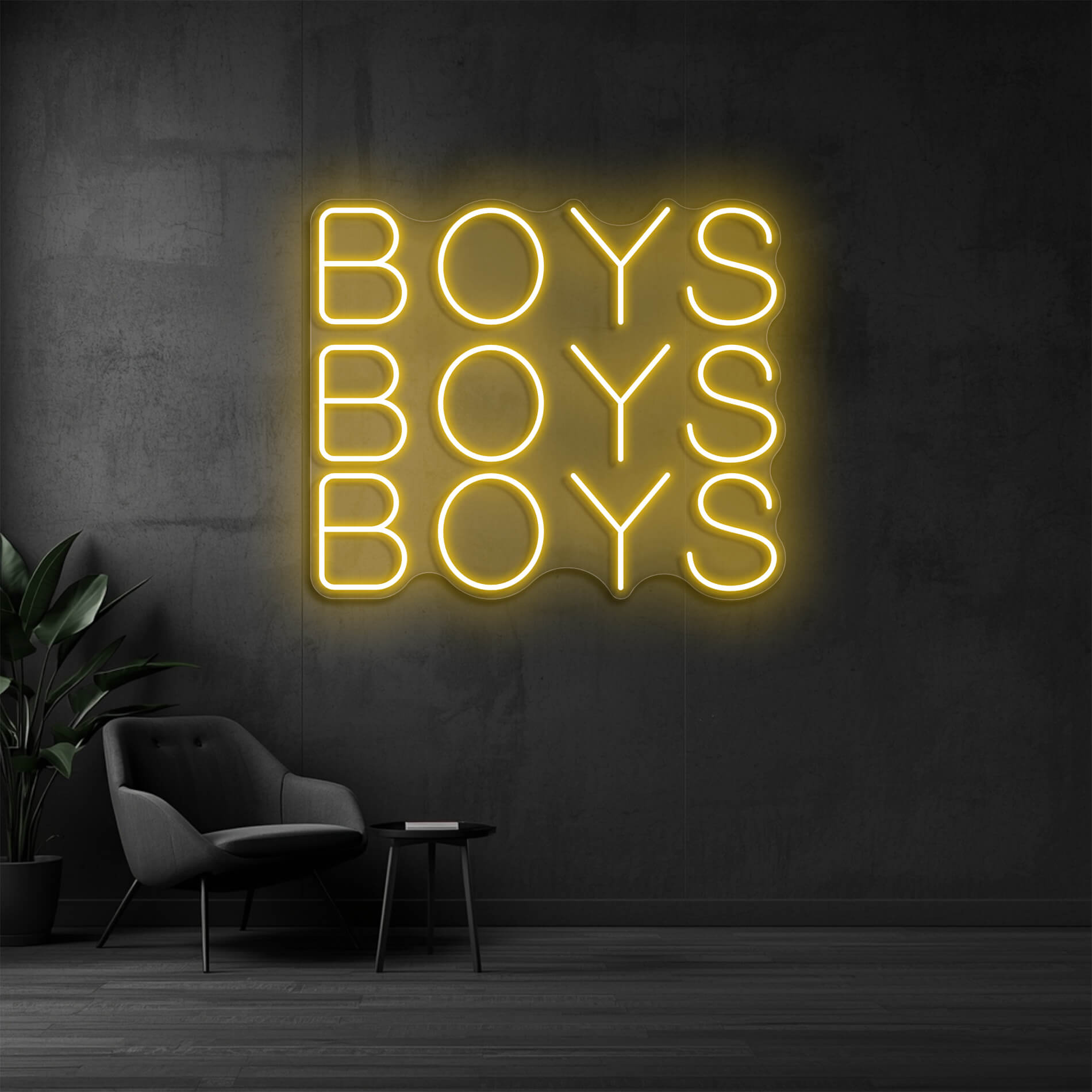 Led Neon Schild Jungs