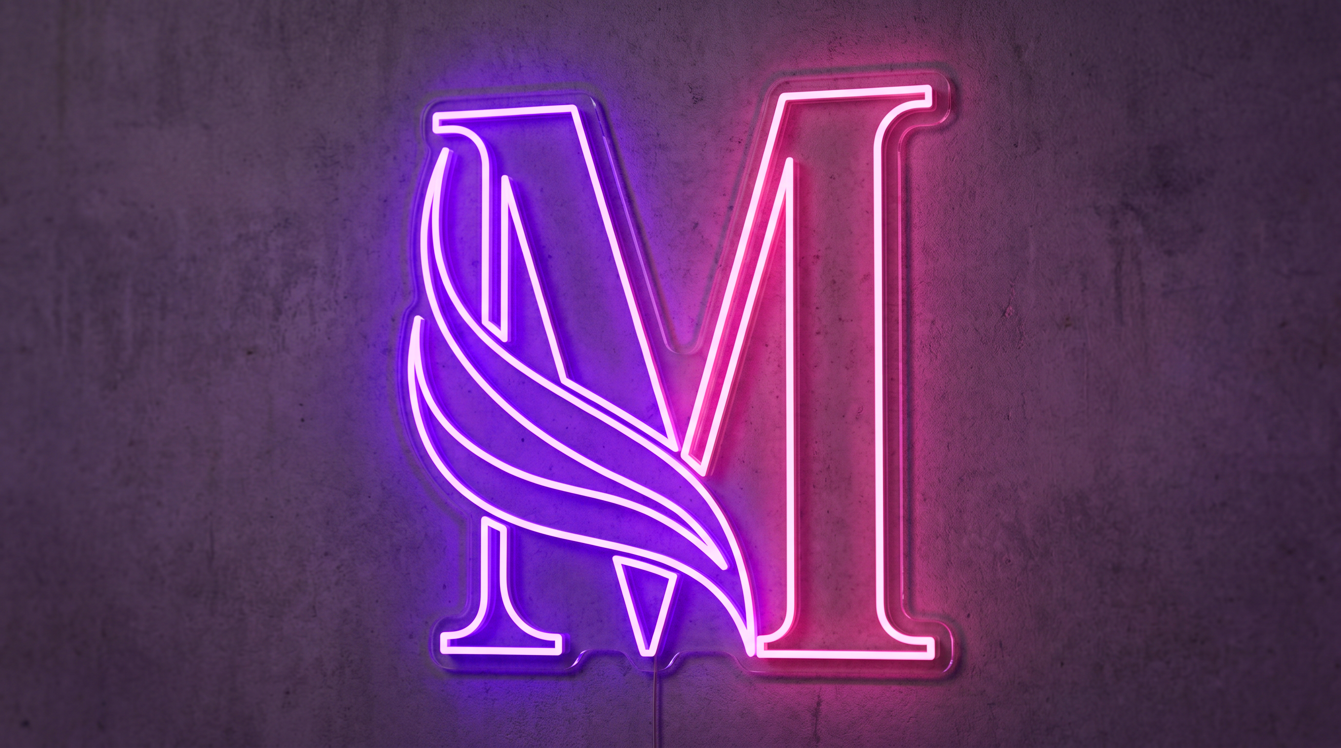 Individueller Neon-Markenbotschafter für Felix