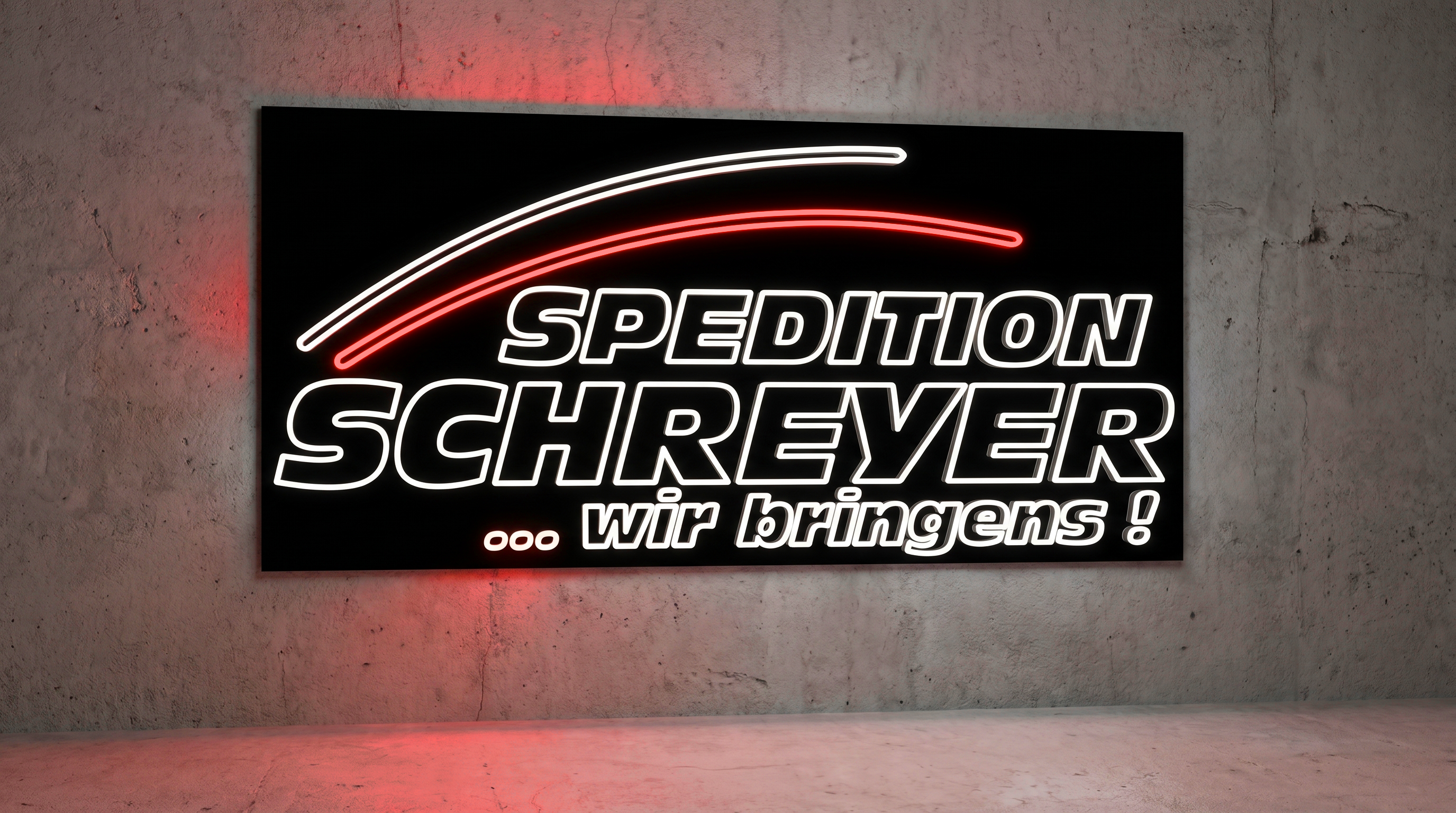 Individueller Neon-Eyecatcher für Clemens