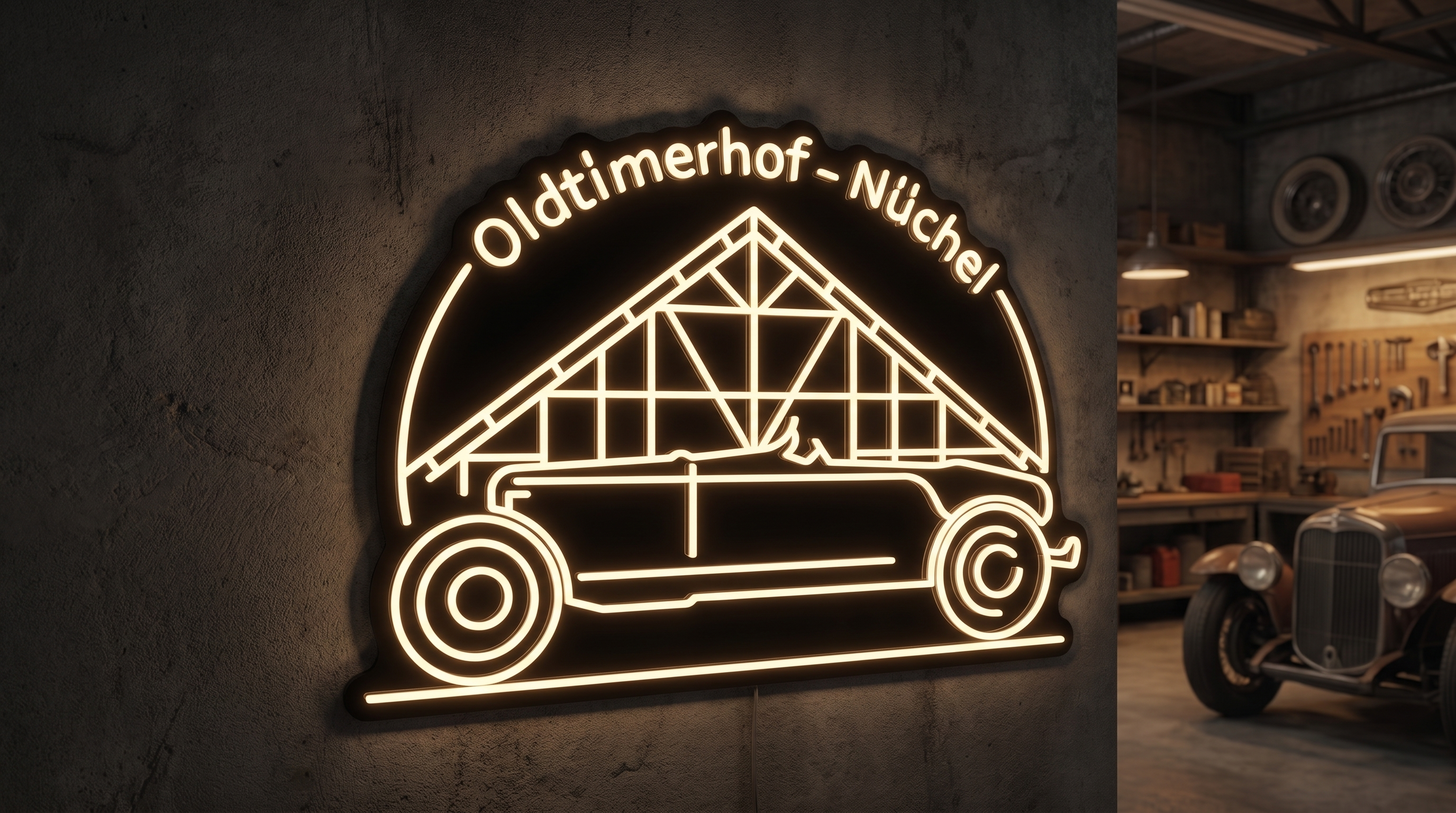Individueller Neon-Eyecatcher für Michael