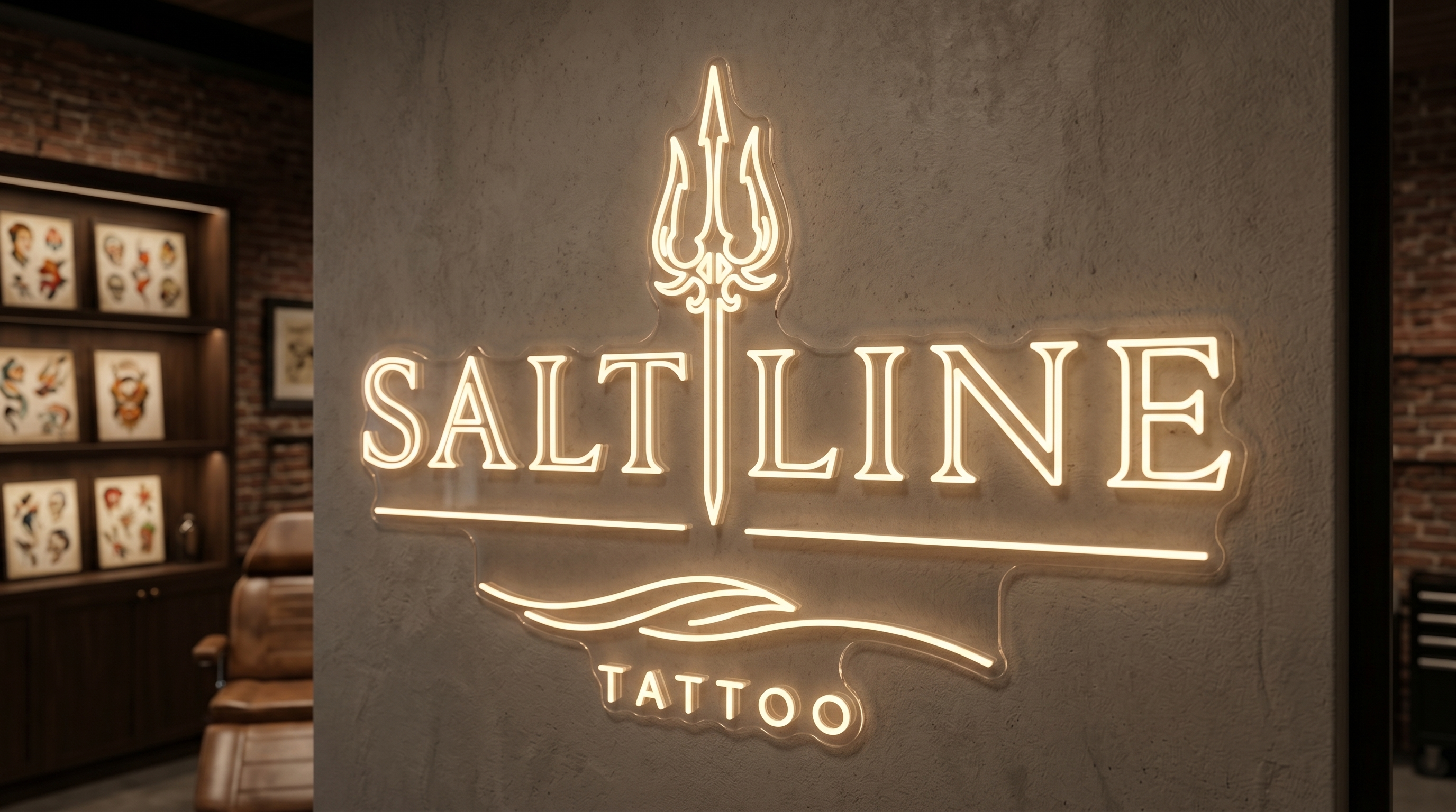Individueller Neon-Eyecatcher für Sascha