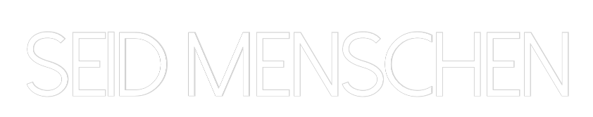 Gepersonaliseerde letters WEES MENSEN