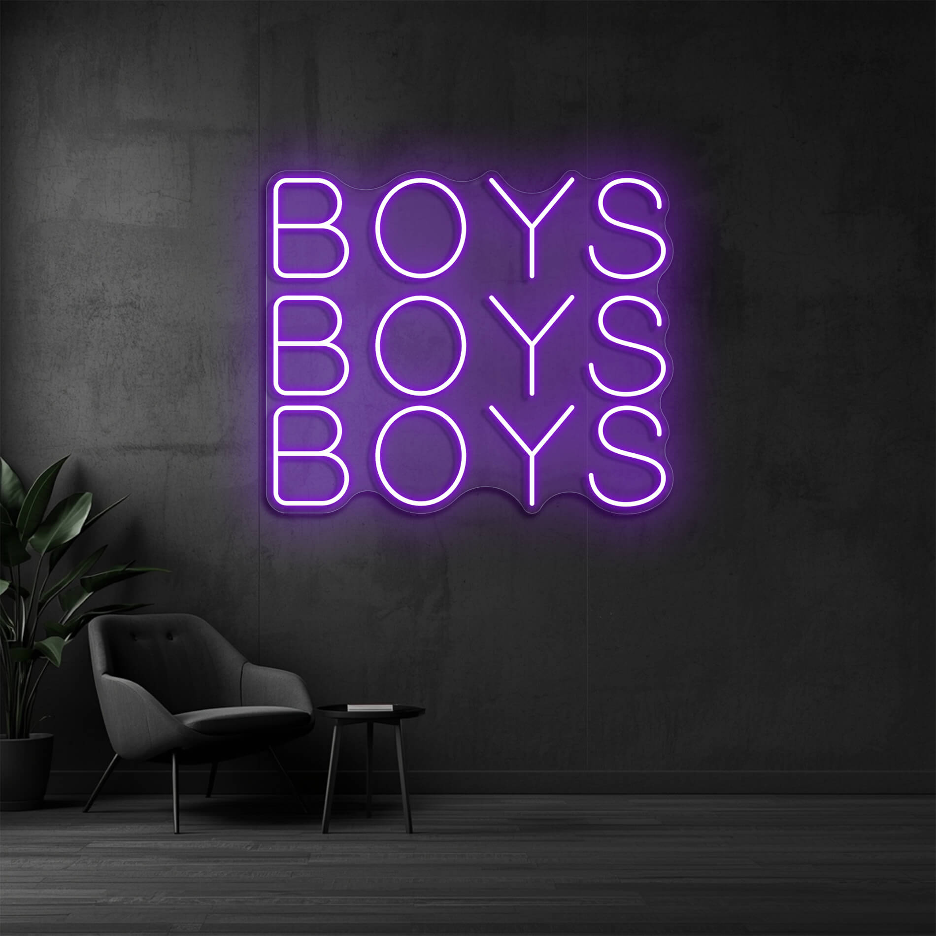 Led Neon Schild Jungs