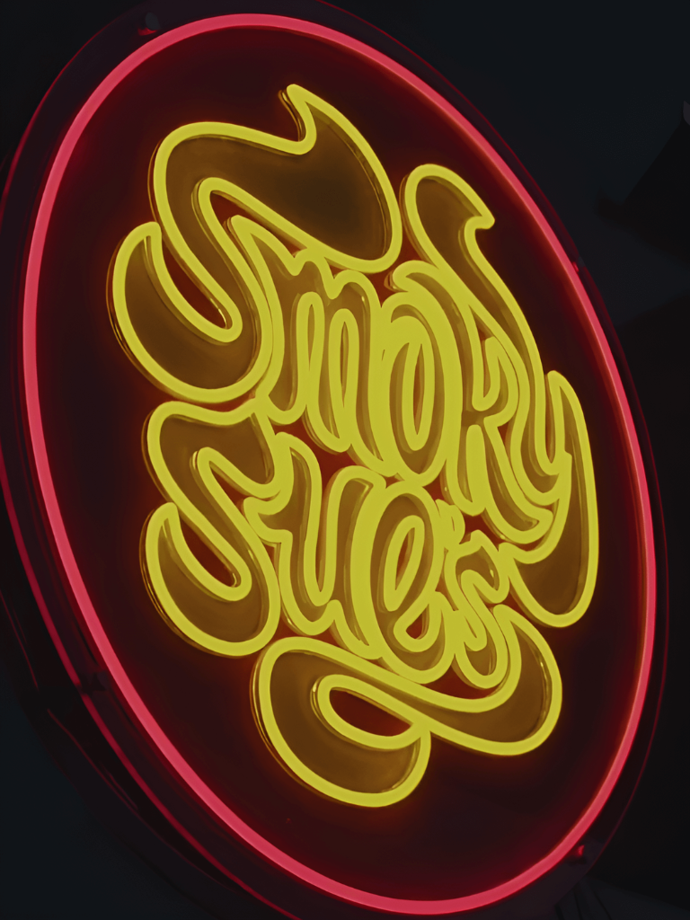 Personalisiertes Neonlogo